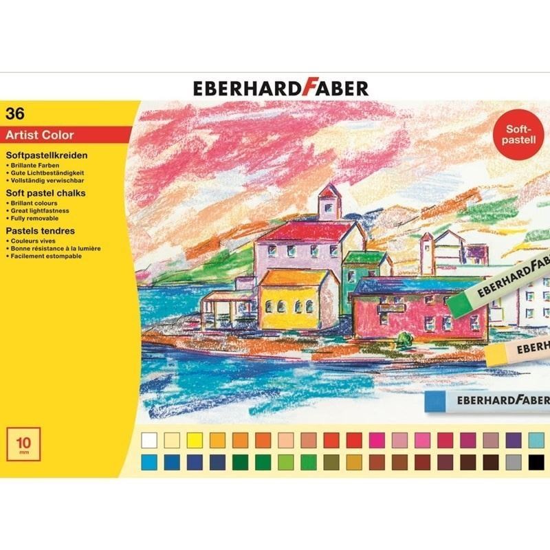 Eberhardfaber 36 Renk Soft Pastel Boya Ef-522536