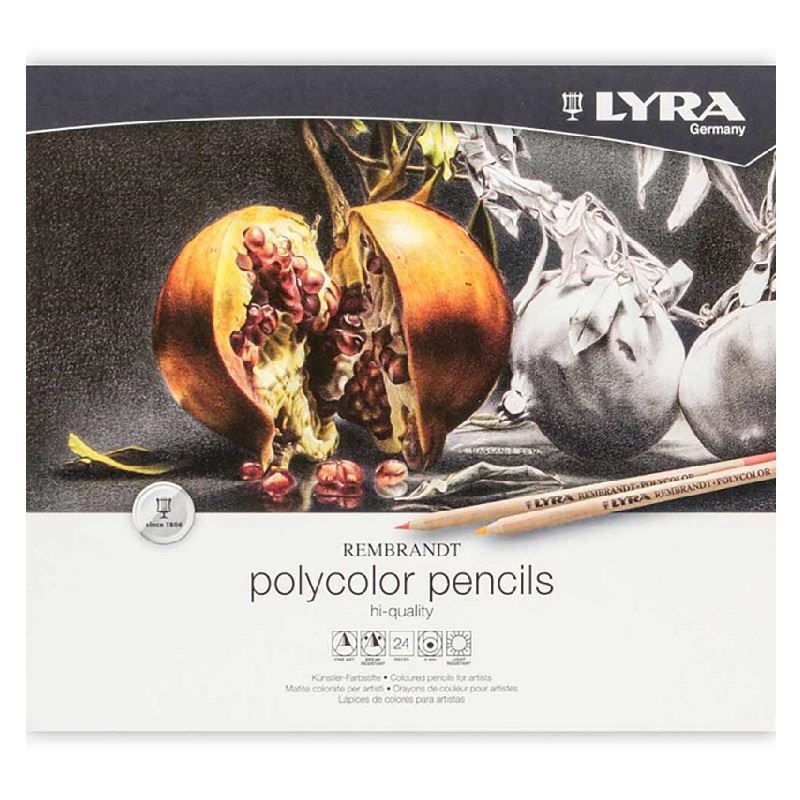 Lyra L2001240 Rembrant Polycolor 24 Renk Metal Kutu