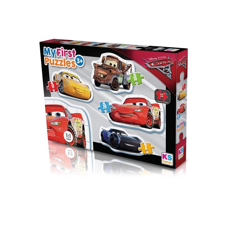 Ks Puzzle Cr10304 Cars My First Puzzles 4 In 1