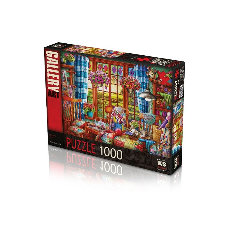 Ks Puzzle 20565 Stitching Room 1000 Parça