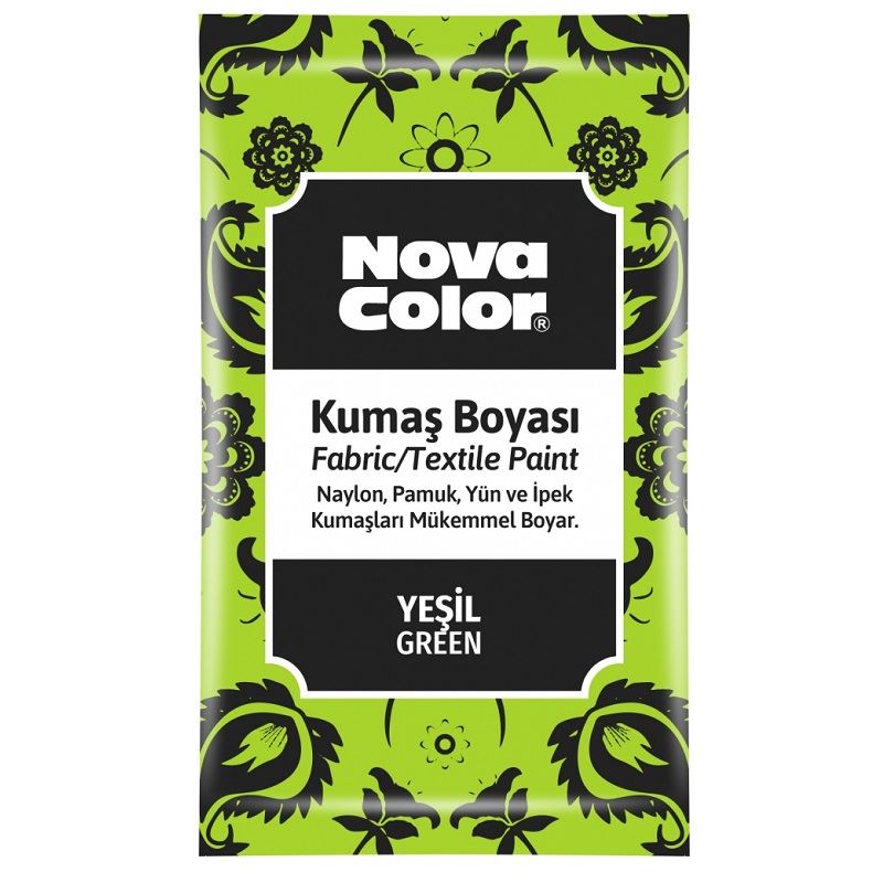 Nova Color Toz Kumaş Boyası Yeşil 12 Gr Nc-903