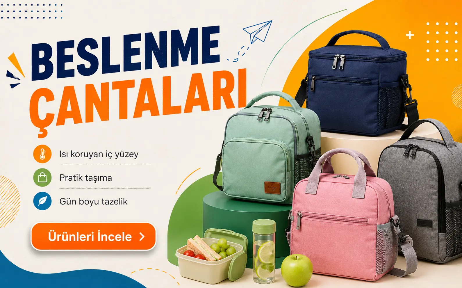 Beslenme Çantaları