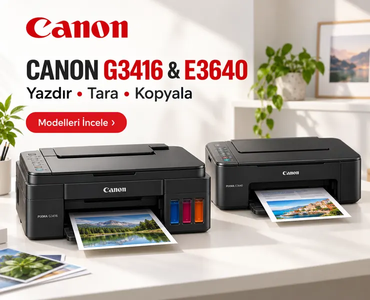 Canon Yazıcı Modelleri
