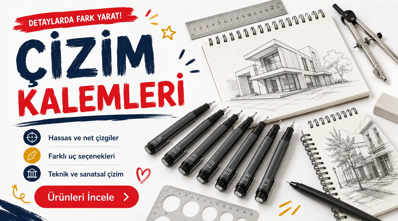 Çizim Kalemleri