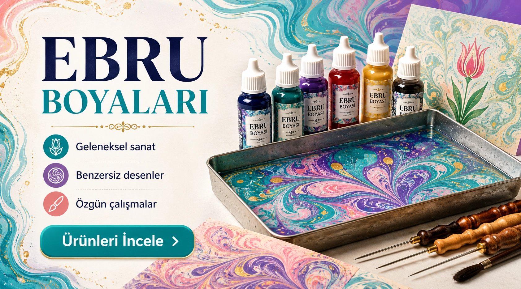 Ebru Boyaları