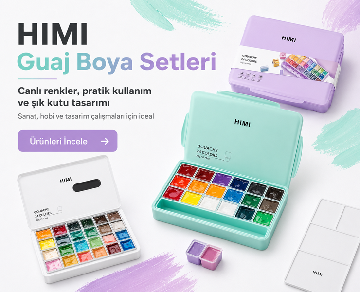 Hımı Guaj Boya Setleri