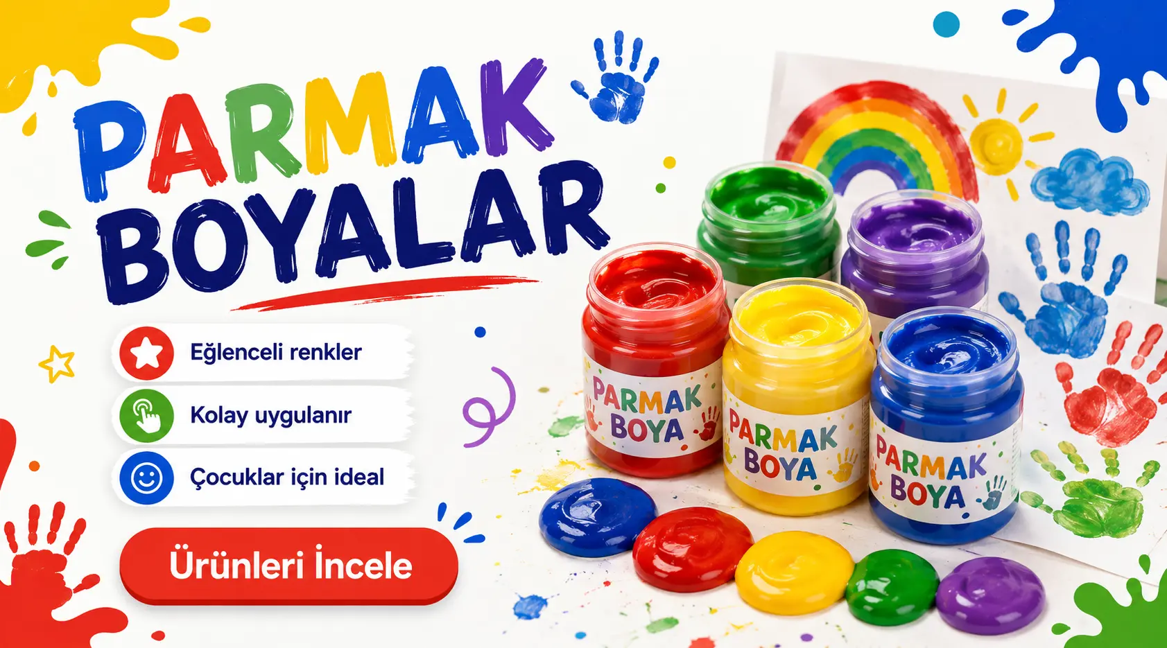 Parmak Boyalar