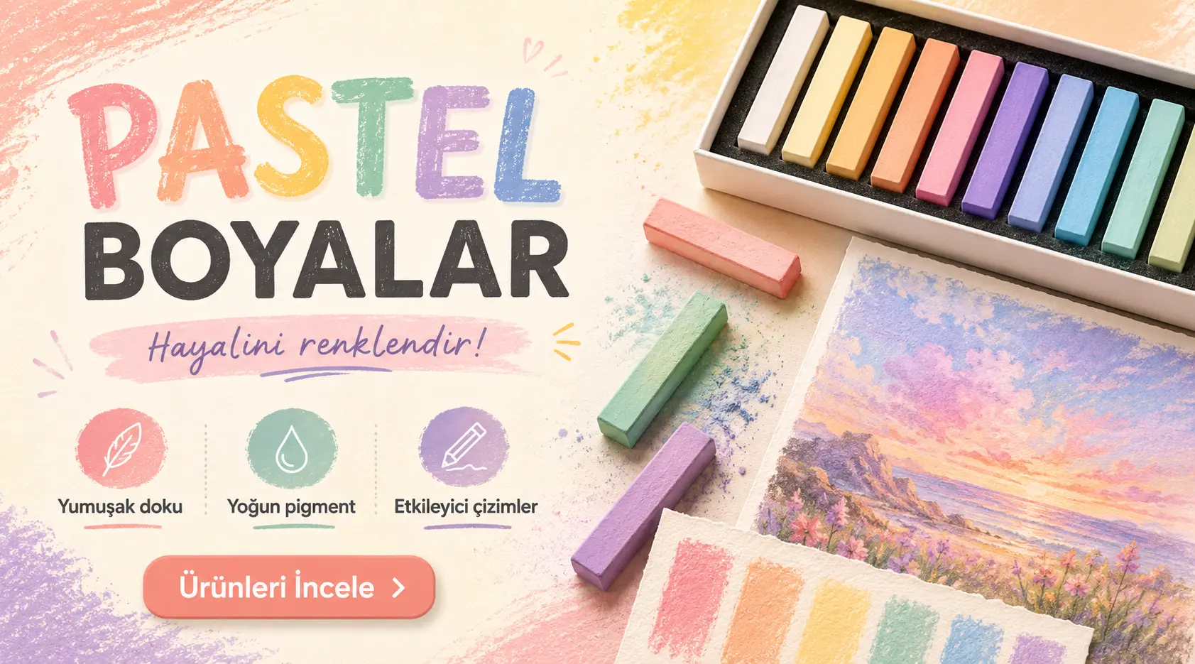 Pastel Boyalar