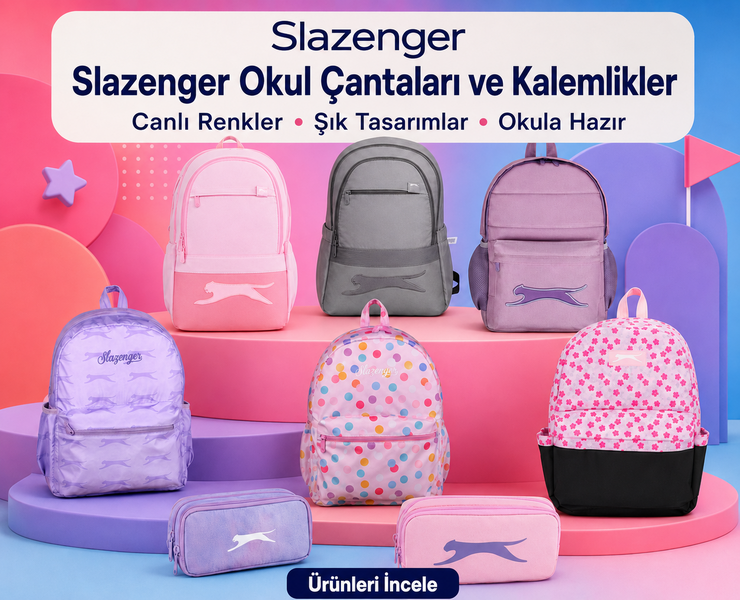 slazenger okul cantaları