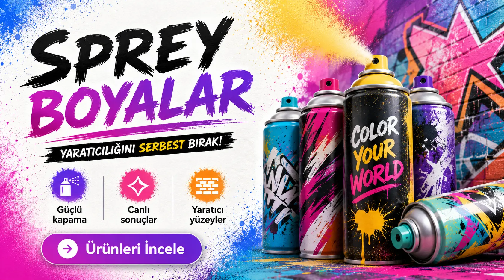 Sprey Boyalar