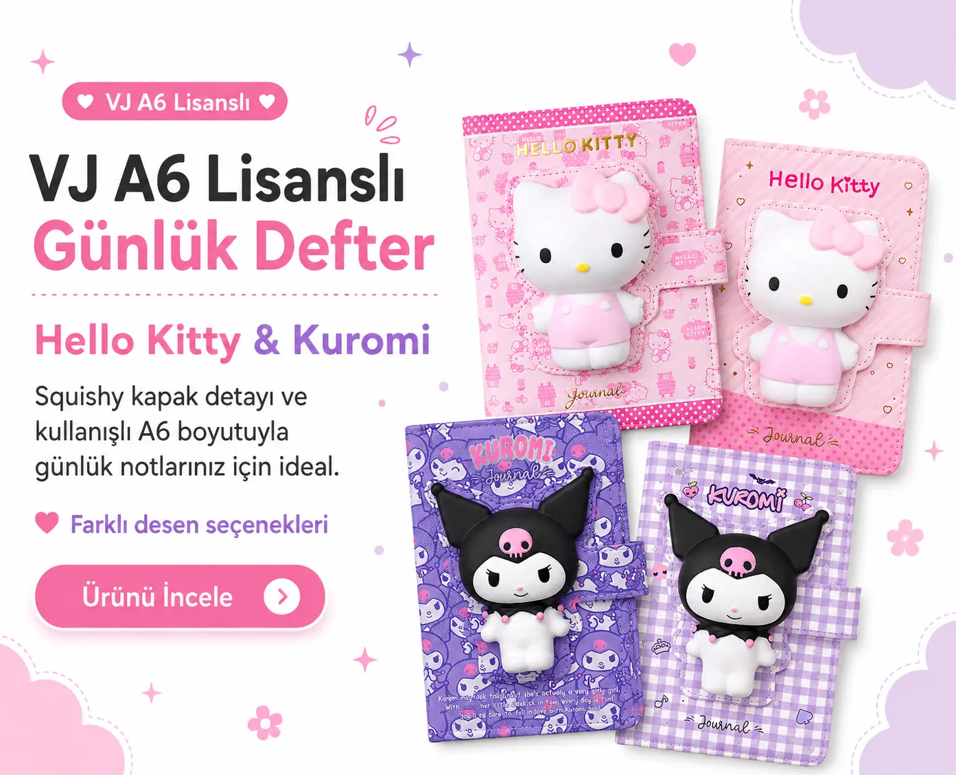 vj günlük defter
