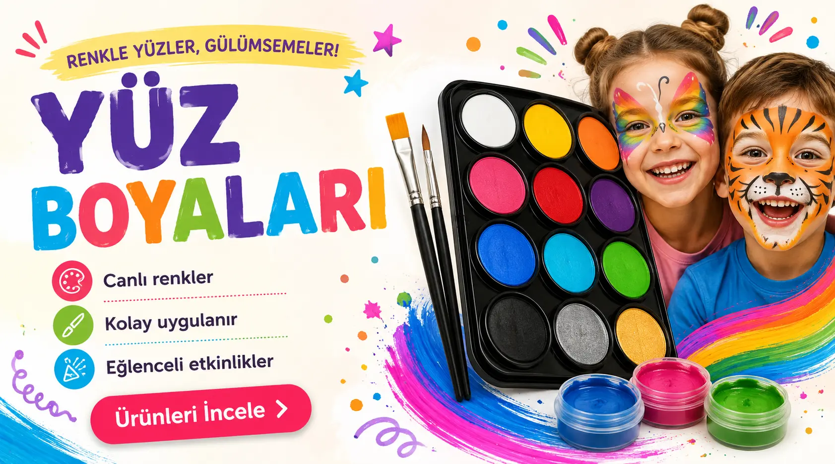 Yüz Boyaları